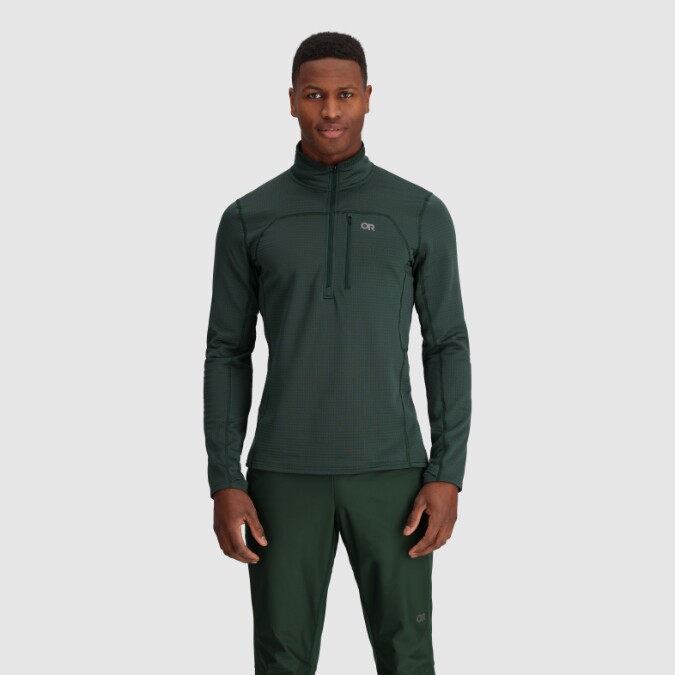 Outdoor Research-Vigor Grid Fleece 1/4 Zip - Men's