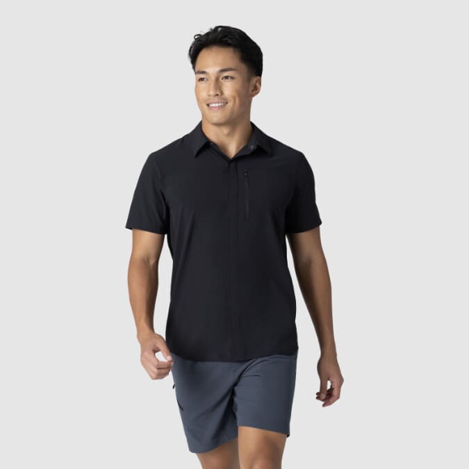 Outdoor Research-Astroman Air Short-Sleeve Sun Shirt - Men's