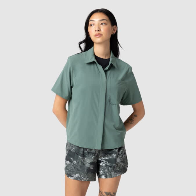 Outdoor Research-Astroman Short-Sleeve Sun Shirt - Women's