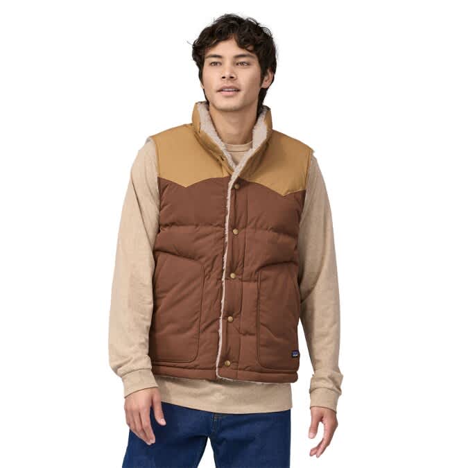 Patagonia-Reversible Bivy Down Vest - Men's