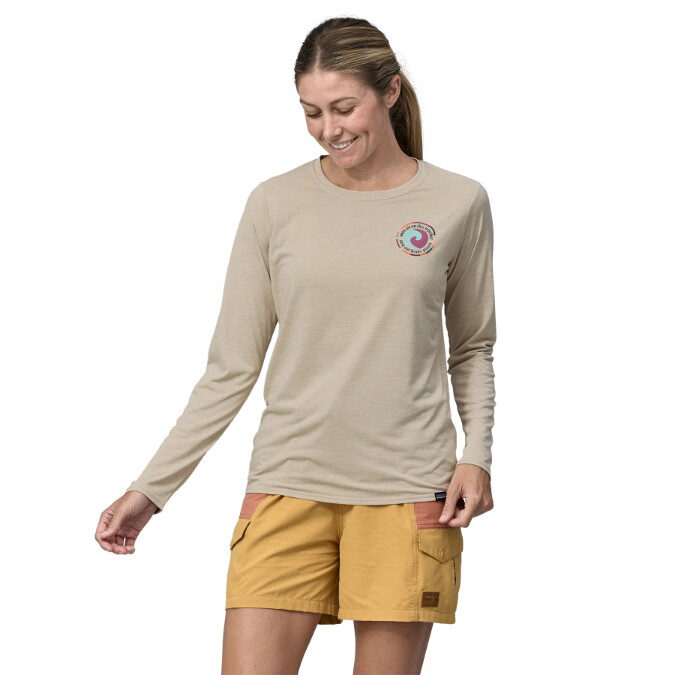 Patagonia-Long-Sleeve Capilene Cool Daily Graphic Shirt - Women's