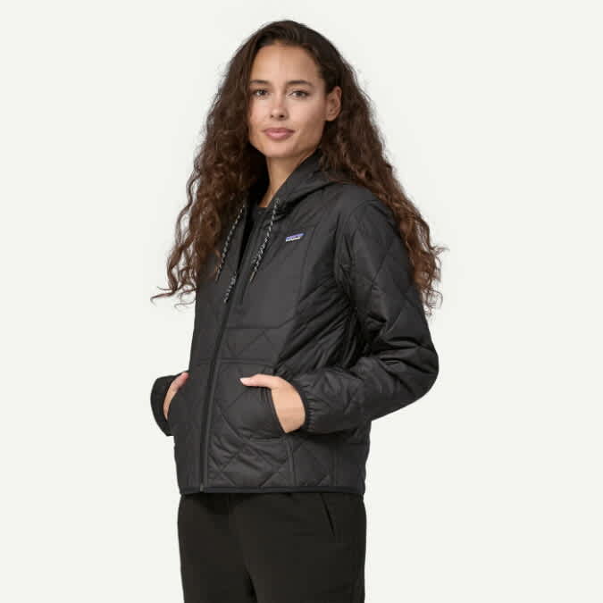 Patagonia-Diamond Quilted Bomber Hoody - Women's