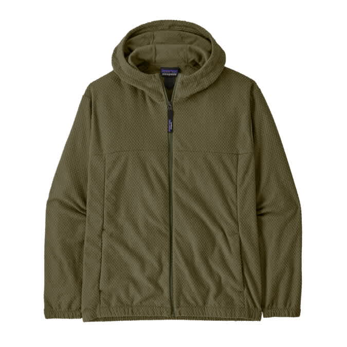 Patagonia-Textured Fleece Hoody - Men's