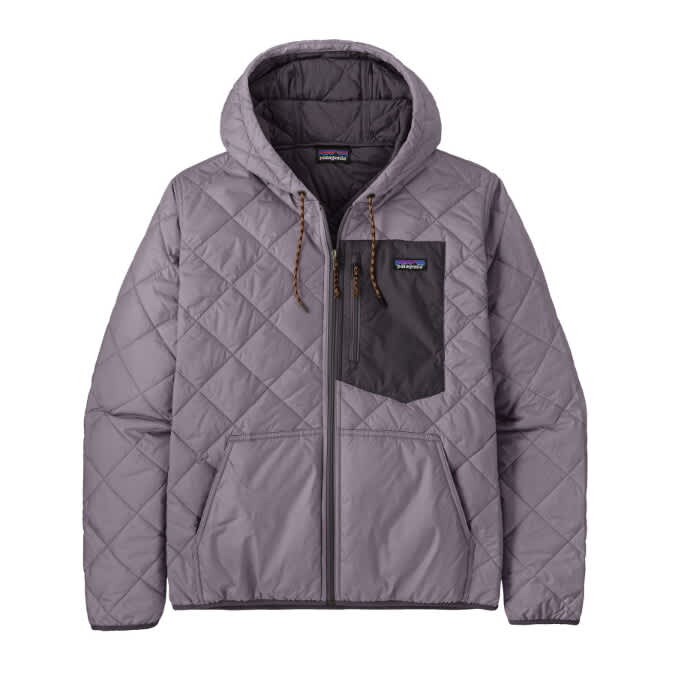 Patagonia-Diamond Quilted Bomber Hoodie - Men's