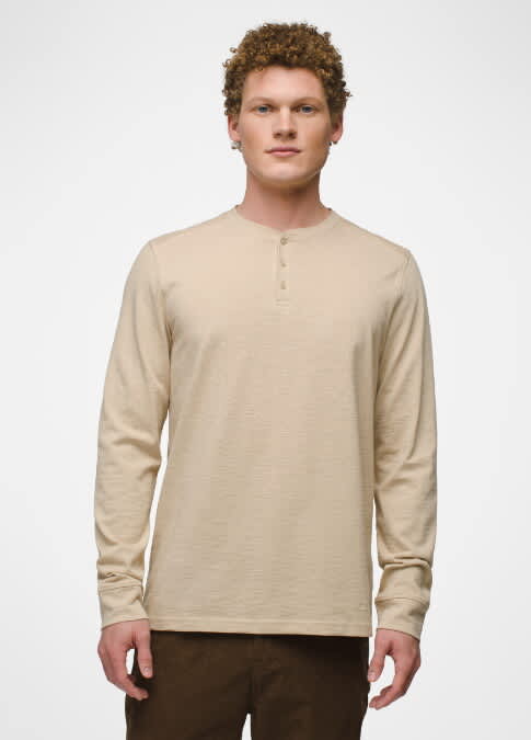 prAna - Mens Ronnie Crew Long Sleeve Top II