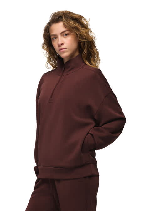 prAna-Shea Soft Relaxed Half Zip - Women's