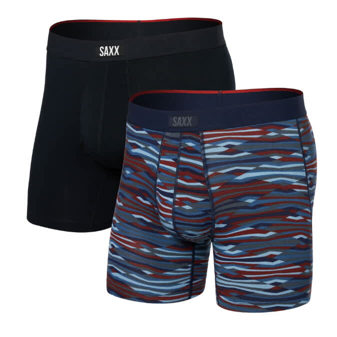 Saxx-Vibe Xtra Soft Boxer Brief Fly 2PK - Men's
