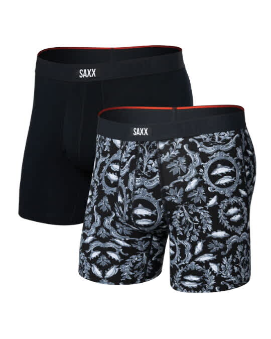 Saxx-Vibe Xtra Soft Boxer Brief Fly 2PK - Men's