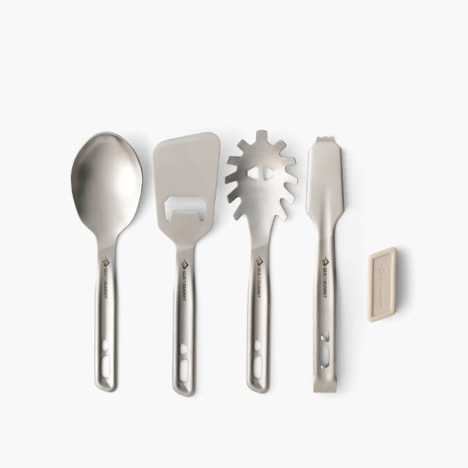 Sea to Summit-Detour Stainless Steel Utensil Set - 4 Piece