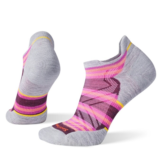 Smartwool-Run Targeted Cushion Stripe Low Ankle Socks - Women's