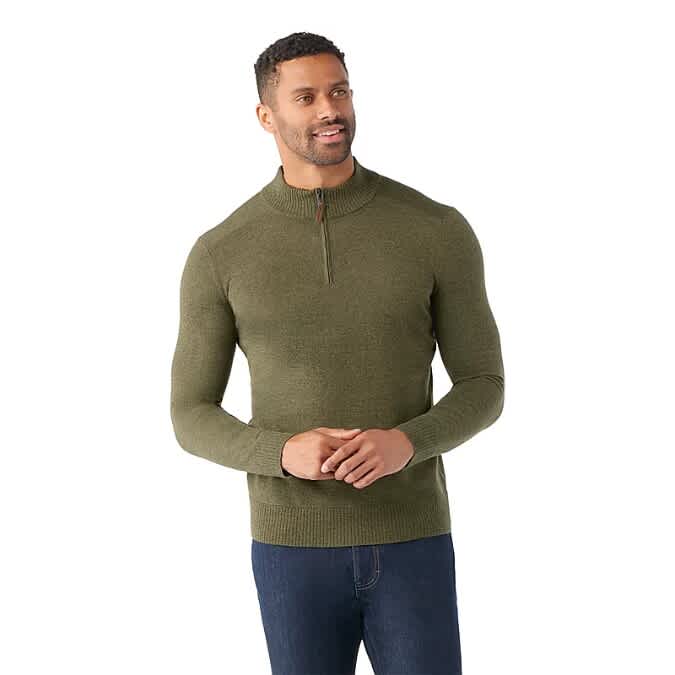 Smartwool Sparwood Half Zip Sweater Men's • Wanderlust Outfitters™