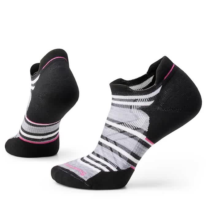 Smartwool-Run Targeted Cushion Stripe Low Ankle Socks - Women's