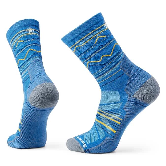 Smartwool-Hike Light Cushion Mountain Range Pattern Crew - Men's