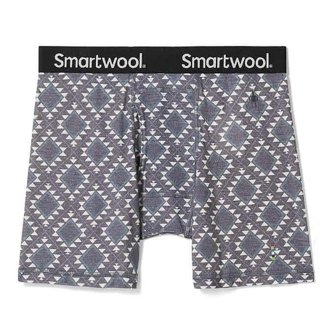 Smartwool-Merino Print Boxer Brief Boxed - Men's