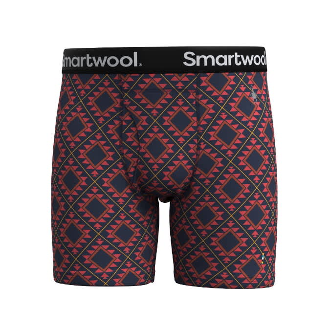 Smartwool-Merino Print Boxer Brief Boxed - Men's