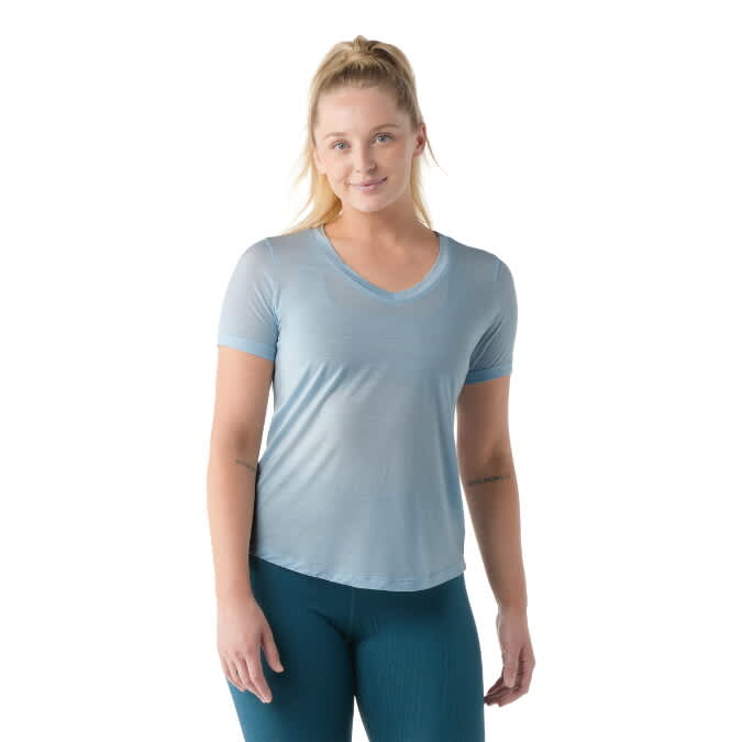 Smartwool-Active Ultralite V-Neck Short-Sleeve - Women's