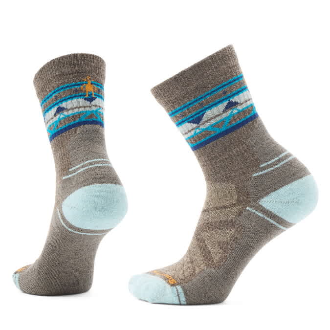 Smartwool-Hike Light Cushion Zig Zag Mid Crew Socks - Women's