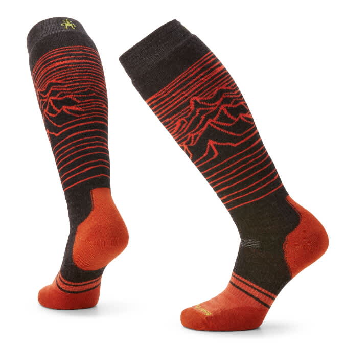 Smartwool-Snowboard Full Cushion Iguchi Pattern Over The Calf Socks - Men's