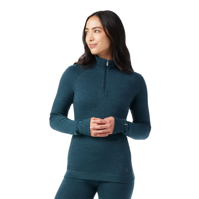 Smartwool-Classic Thermal Merino Base Layer 1/4 Zip - Women's 