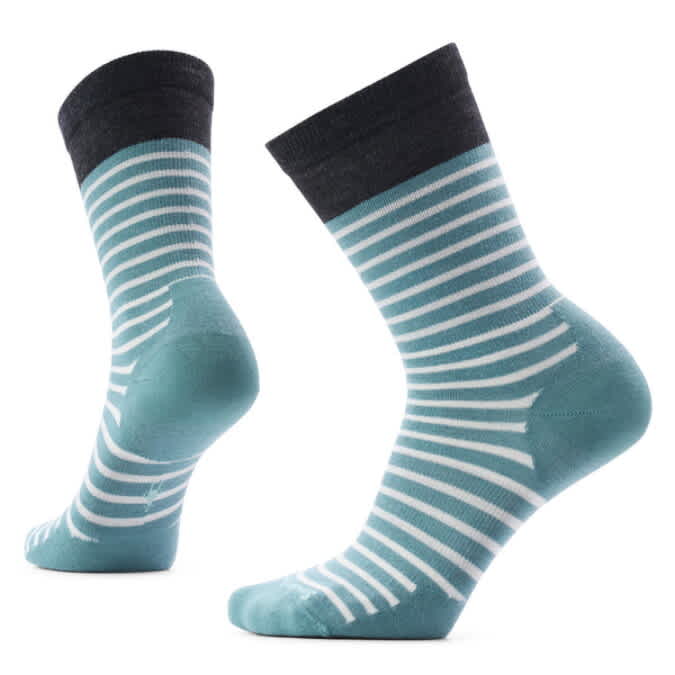 Smartwool-Everyday Pin Stripe Crew Socks - Women's