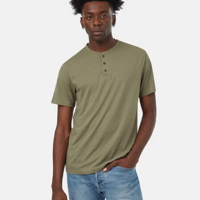 tentree-Treeblend Henley T-Shirt - Men's