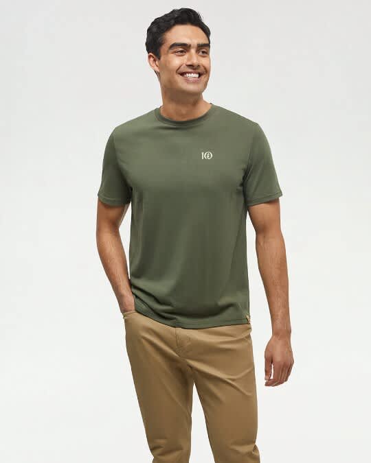tentree-Woodblock Ten T-Shirt - Men's