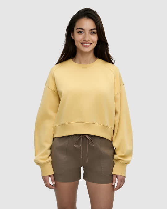 tentree-Bluffs Cropped Crew - Women's