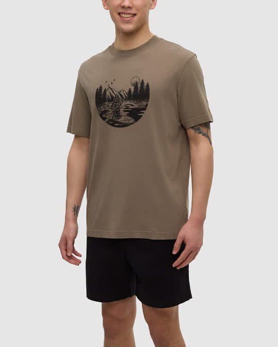 tentree-Regenerative Lake Life Portal T-Shirt - Men's