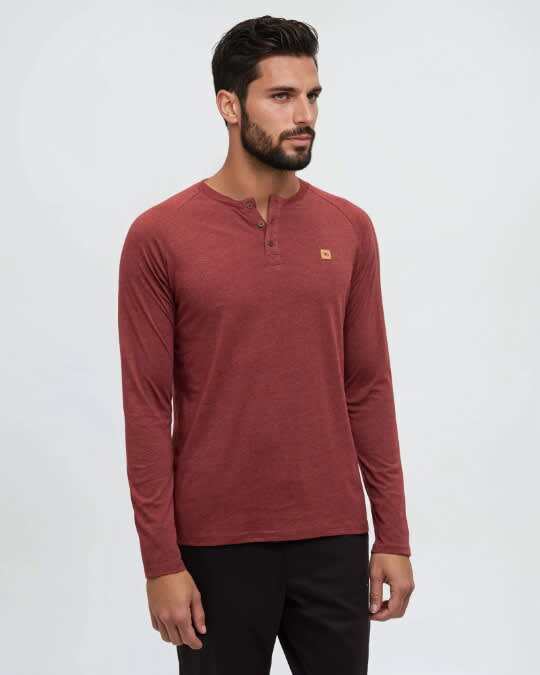 tentree-Baker Henley Longsleeve - Men's