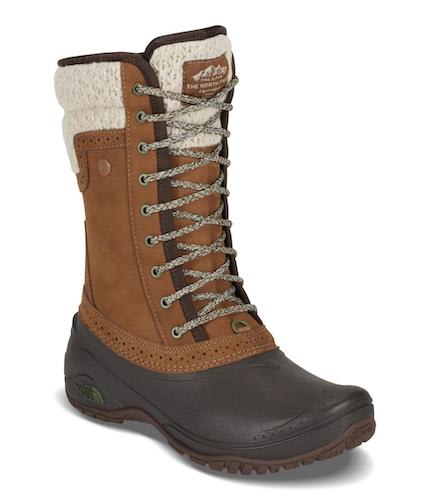 north face womens boots shellista