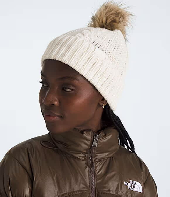 The North Face-Oh Mega Fur Pom Lined Beanie - Women's