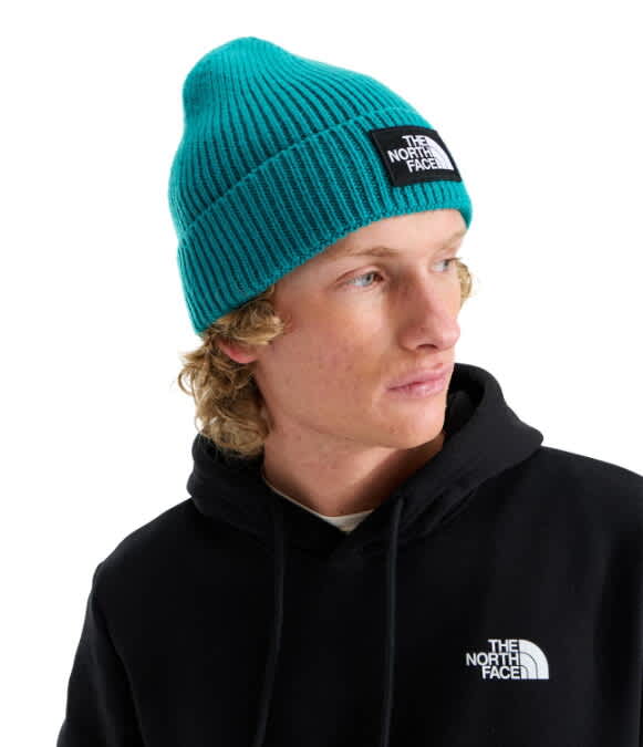 The North Face-TNF Logo Box Cuffed Beanie