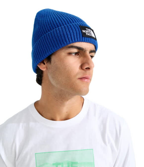 The North Face-TNF Logo Box Cuffed Beanie