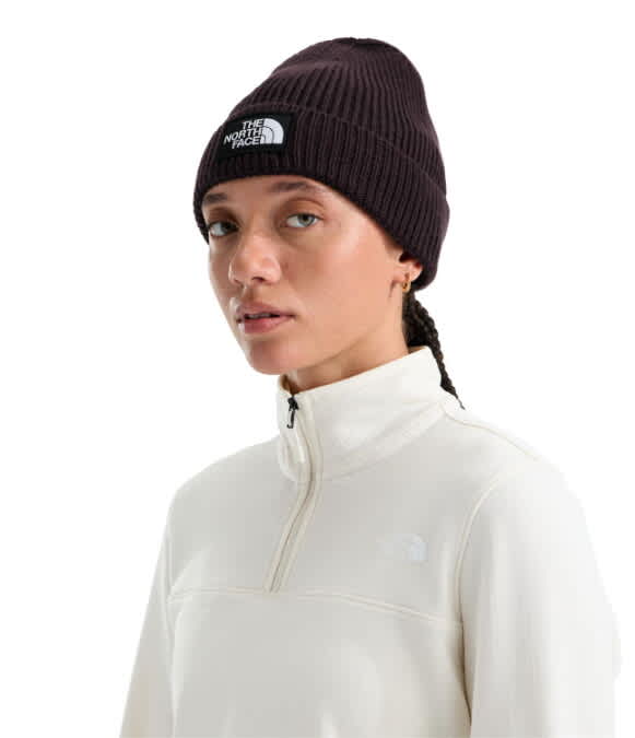 The North Face-TNF Logo Box Cuffed Beanie