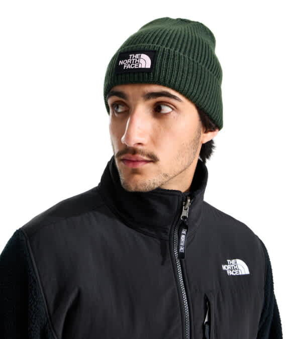 The North Face-TNF Logo Box Cuffed Beanie