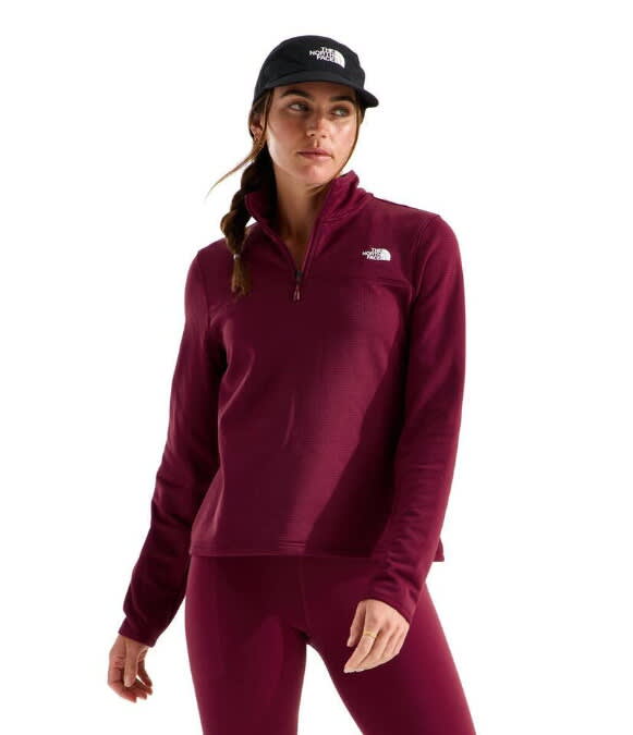 The North Face-Cedar Trail Grid Fleece 1/4 Zip - Women's