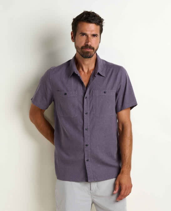 Toad & Co-Taj Hemp Short-Sleeve Shirt - Men's
