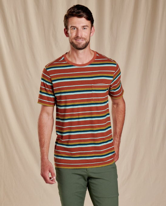 Toad & Co-Grom Hemp Short-Sleeve Tee - Men's