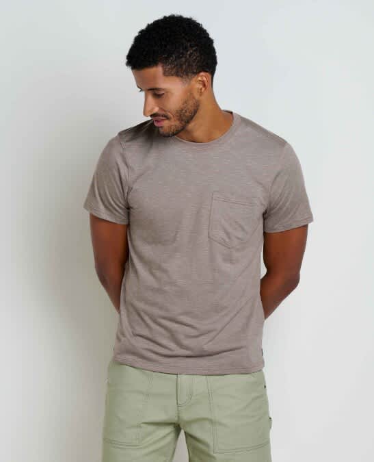 Toad & Co-Tempo Short-Sleeve Pocket Crew - Men's