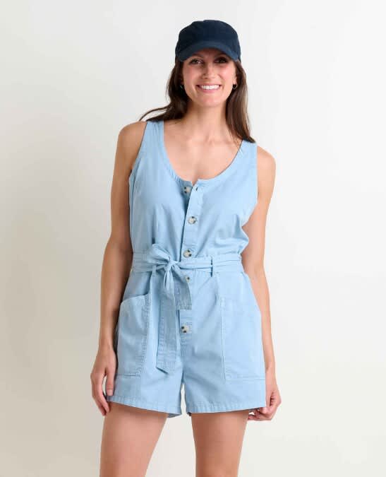 Toad & Co-Arroyo Twill SL Romper - Women's
