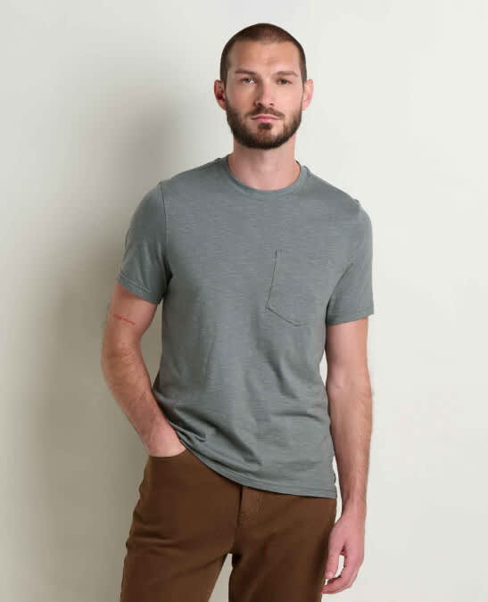 Toad & Co-Tempo Short-Sleeve Pocket Crew - Men's