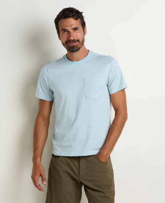 Toad & Co-Tempo Short-Sleeve Pocket Crew - Men's