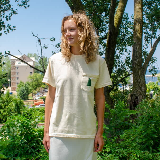 Wanderlust Outfitters-Evergreen Pocket Tee
