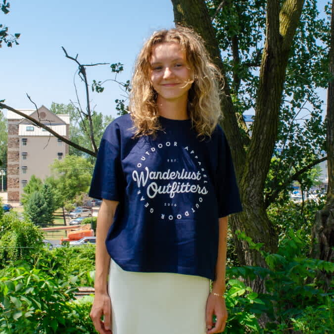 Wanderlust Outfitters-Typography Tee