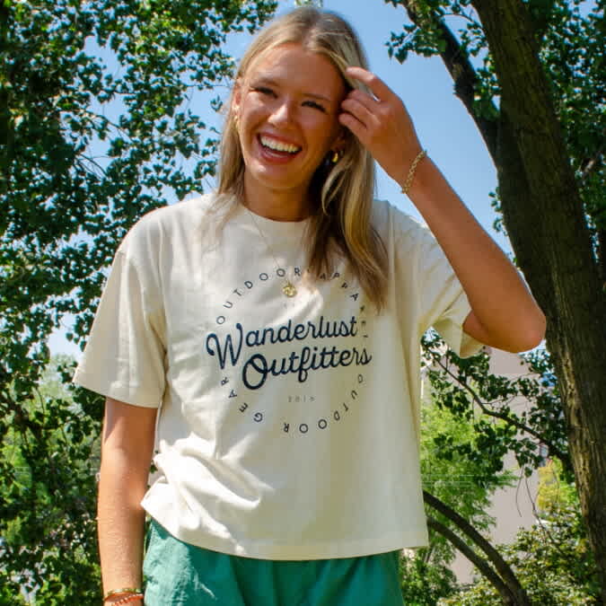 Wanderlust Outfitters-Typography Tee