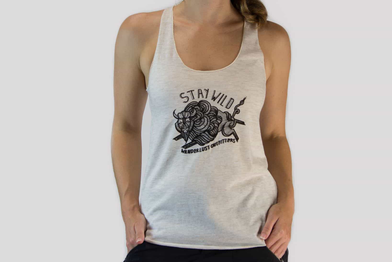 Wanderlust Outfitters-Wanderlust Tank Stay Wild - Women's