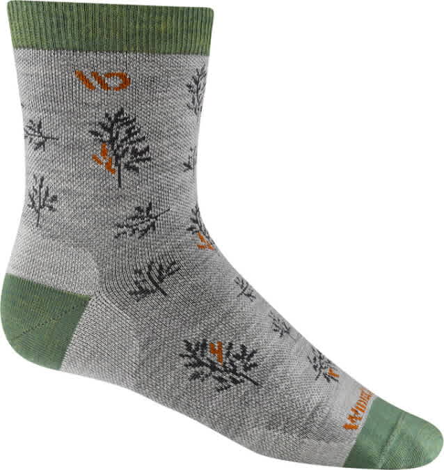 WIDE OPEN-Foliage Lightweight Micro Crew Sock - Women's
