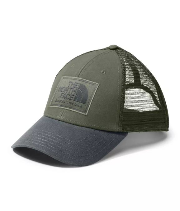 mens north face trucker hat