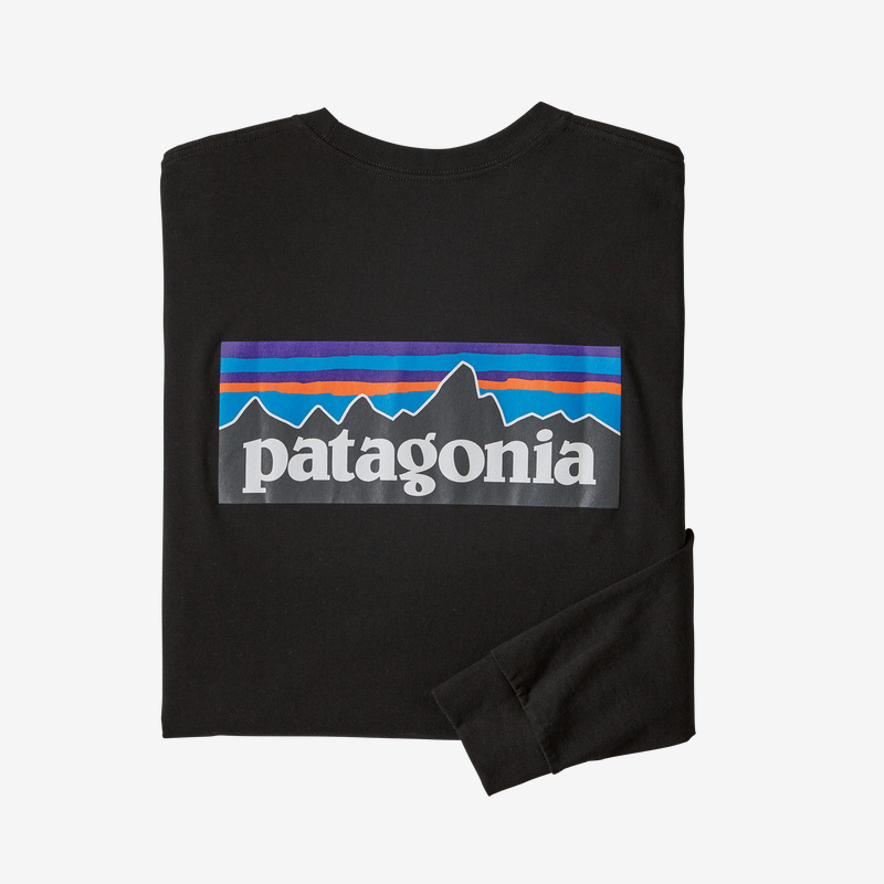 Patagonia-Long-Sleeve P-6 Logo Responsibili-Tee - Men's