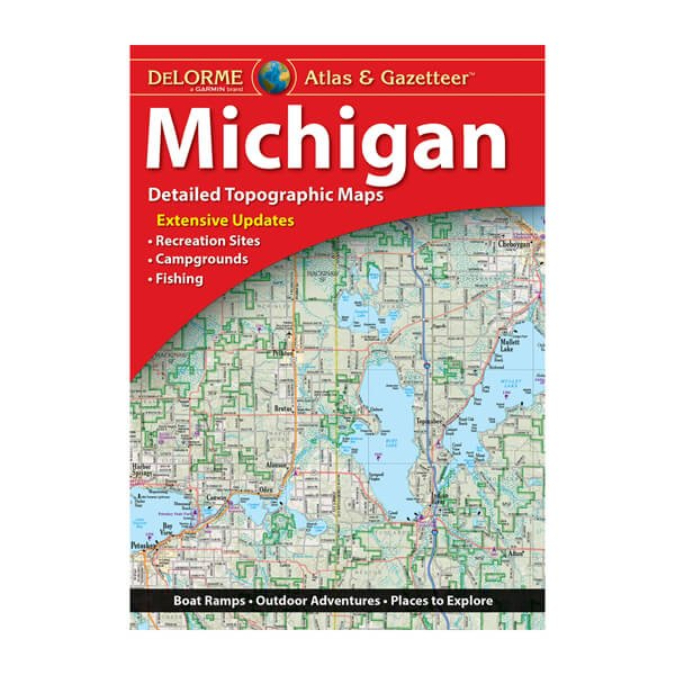 Garmin-Michigan Atlas & Gazetteer